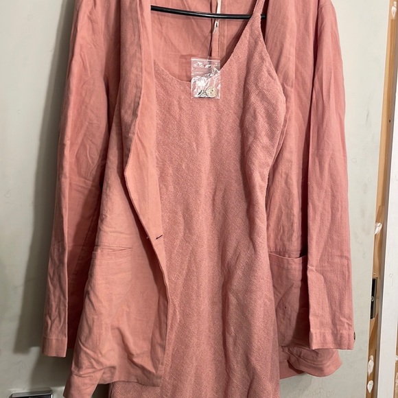 Free people blazer midi casual dress xs - Picture 4 of 5